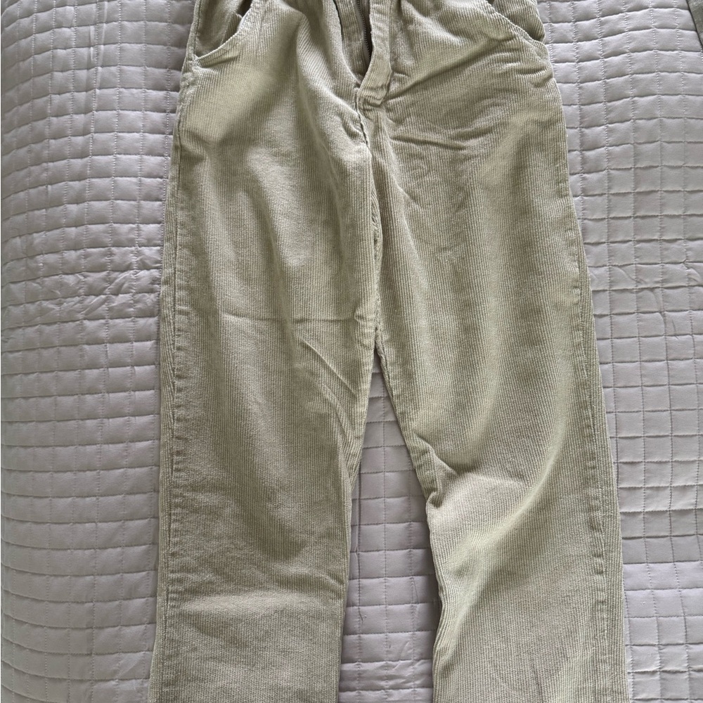 12th Tribe corduroy ankle length pant
